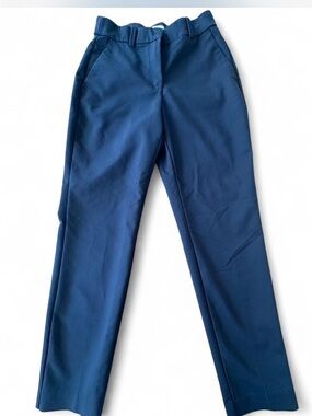 H&M Women's Straight Leg Pants in Deep Blue